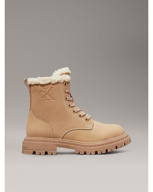 Calvin Klein Natural Kids Teddy Boots