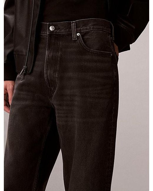 Calvin Klein Black Jeans Baggy Jeans for men