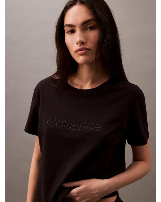 Calvin Klein Brown Lounge T-Shirts