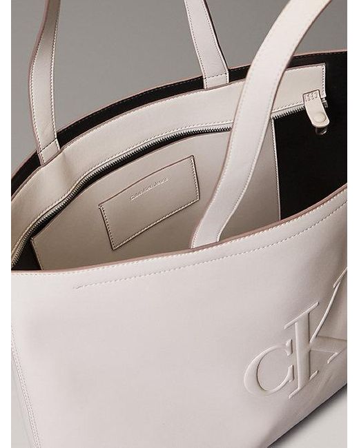 Calvin Klein Gray Schmaler Shopper