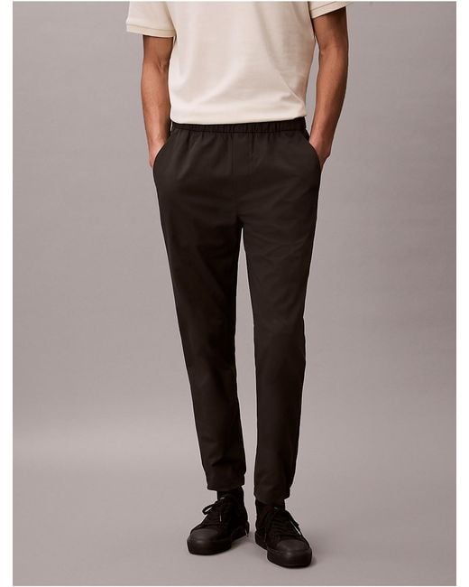 Calvin Klein Natural Tech Classic Pull-On Pants for men