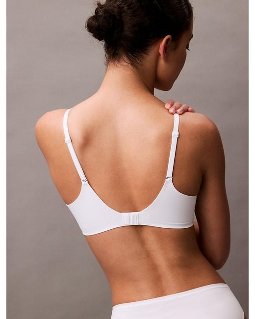 Calvin Klein Brown Lightly Lined Full Coverage Bra