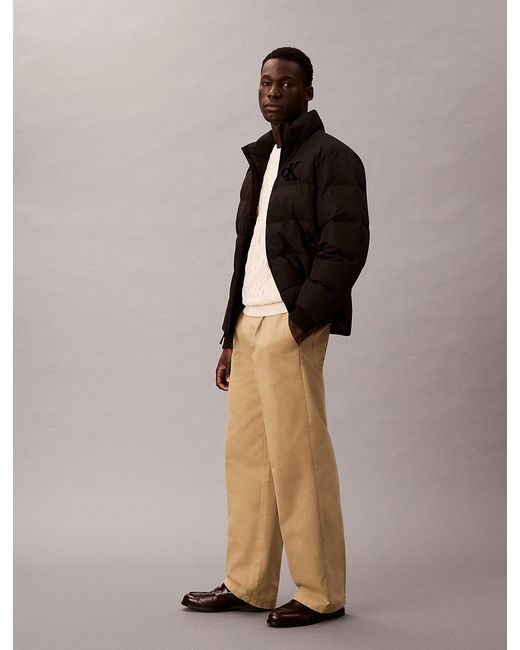 Calvin Klein Brown 90's Straight Chino Trousers for men