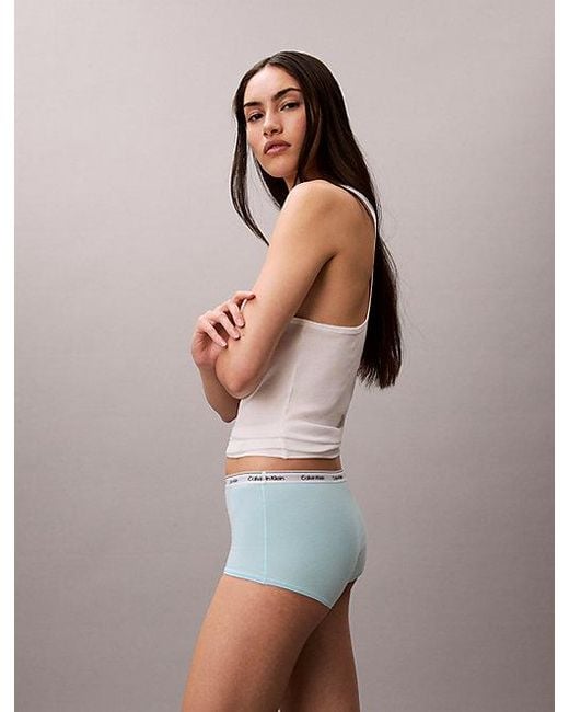 Calvin Klein Multicolor Boy Shorts Icon Logo