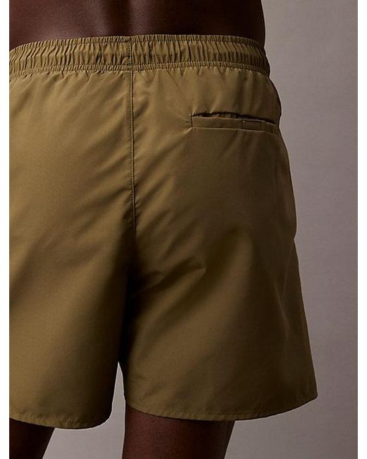 Calvin Klein 2Er-Pack Medium Badeshorts Mit Tunnelzug in Brown für Herren