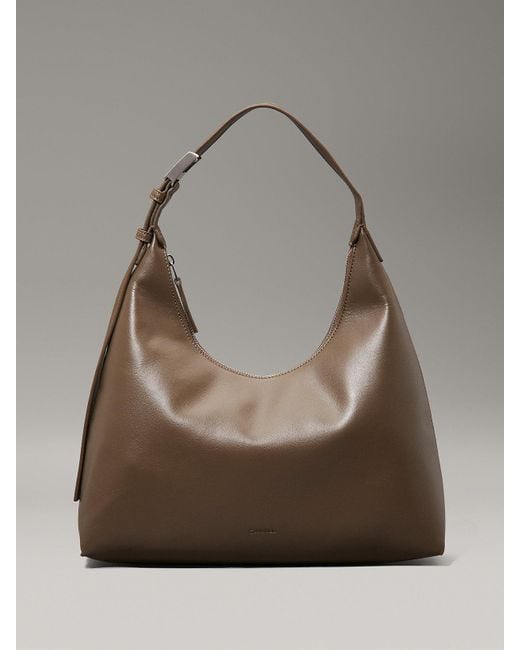 Calvin Klein Gray Hobo Bag
