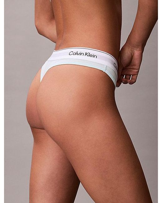 Calvin Klein String in het White