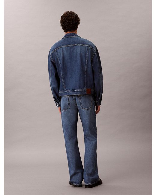 Calvin Klein Blue Bootcut Fit Jeans for men