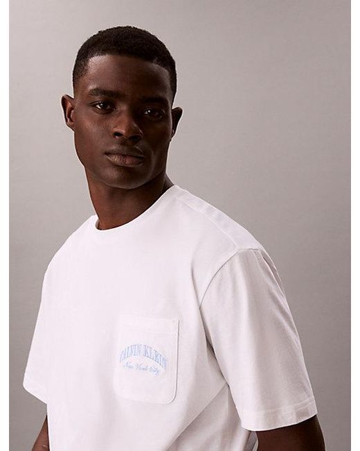 Calvin Klein Multicolor Cotton Crest Logo Pyjama Set for men