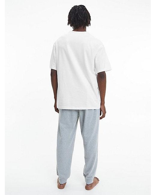 Calvin Klein White Lounge T-Shirt Modern Cotton for men