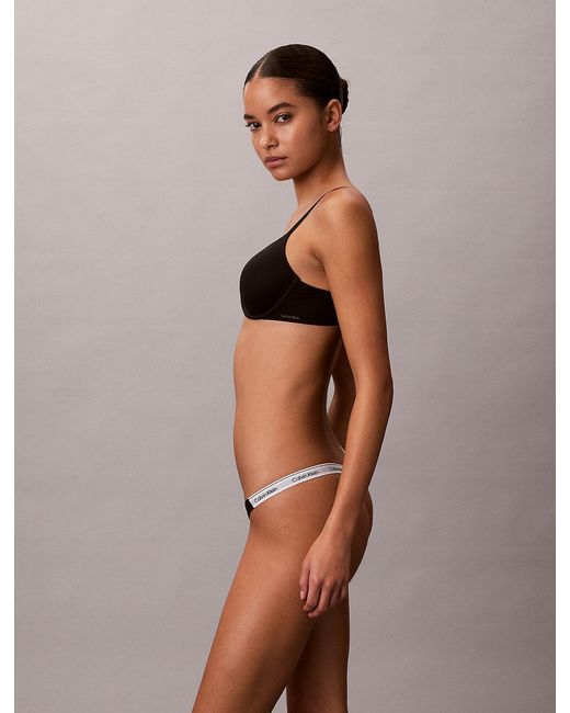 Calvin Klein Gray 5 Pack String Thongs