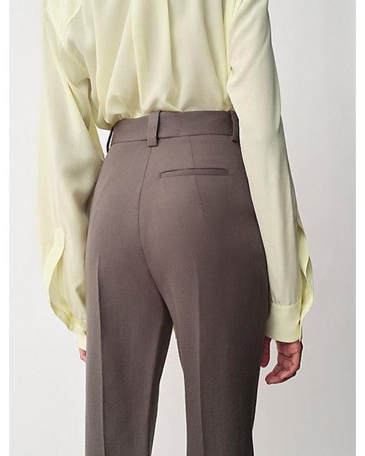 Calvin Klein Gray Lucia Slim Trousers