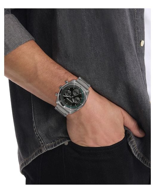 Calvin Klein Gray Multifunction Link Bracelet Watch for men