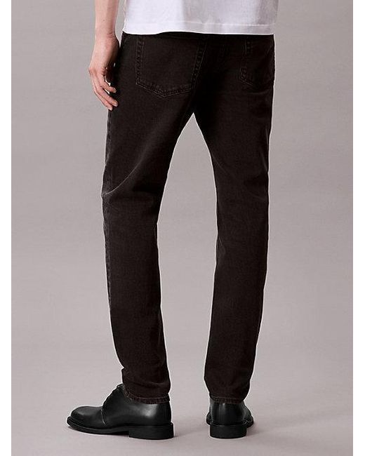 Calvin Klein White Jeans Slim Tapered Jeans for men