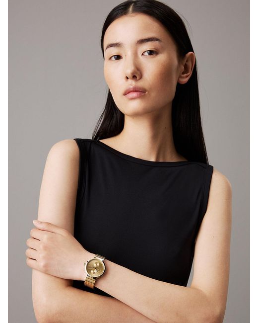 Calvin Klein Metallic Multifunction Link Bracelet Watch