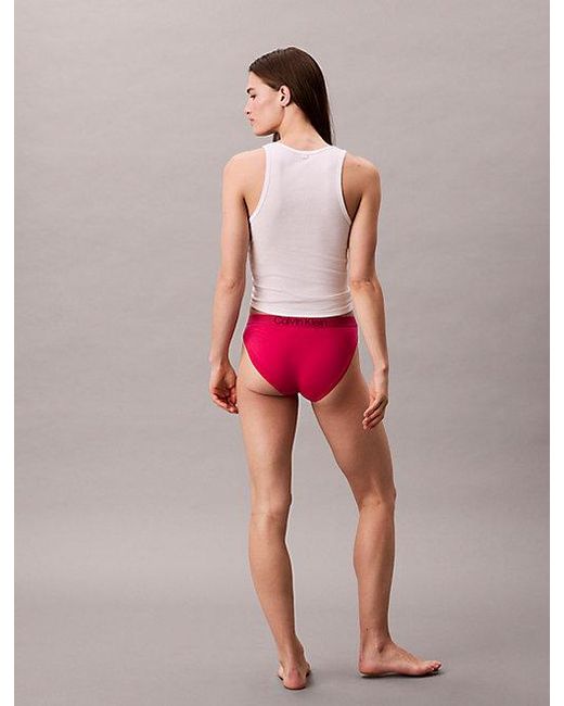 Calvin Klein Red Bikini Briefs Maximum Cotton