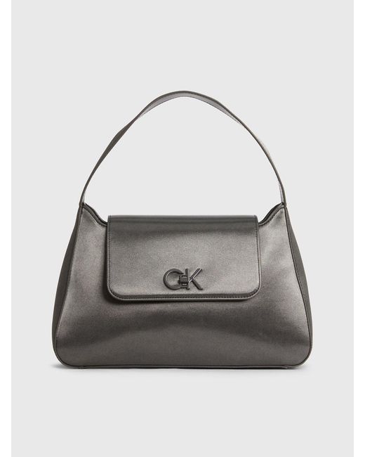 Calvin Klein Gray Tote Bag