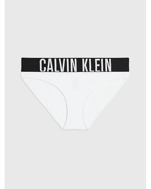Braguitas clásicas - Intense Power Calvin Klein de color White