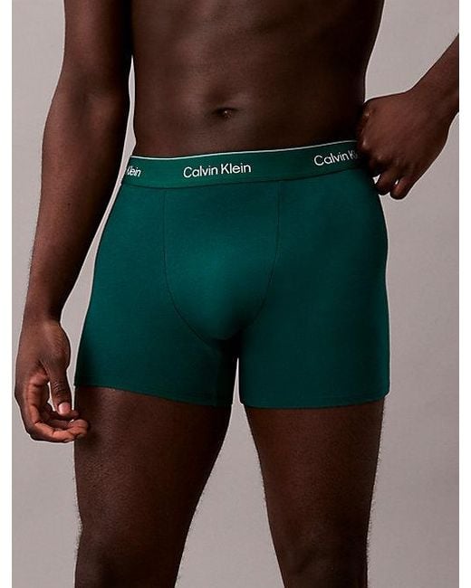 Calvin Klein Blue 5 Pack Relaxed Trunks for men