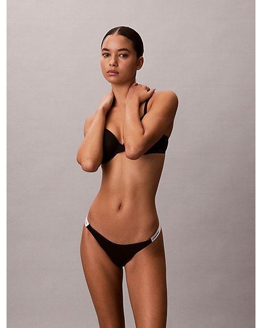 Calvin Klein 5-Pack Strings in het Gray
