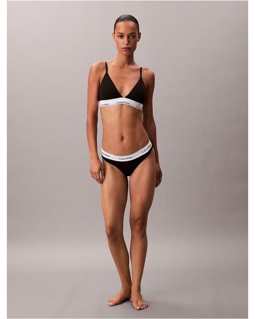 Calvin Klein Multicolor Lightly Lined Triangle Bralette