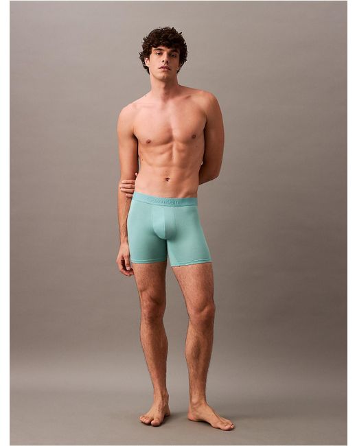 Calvin Klein Multicolor Ultra Soft Modal Boxer Brief for men