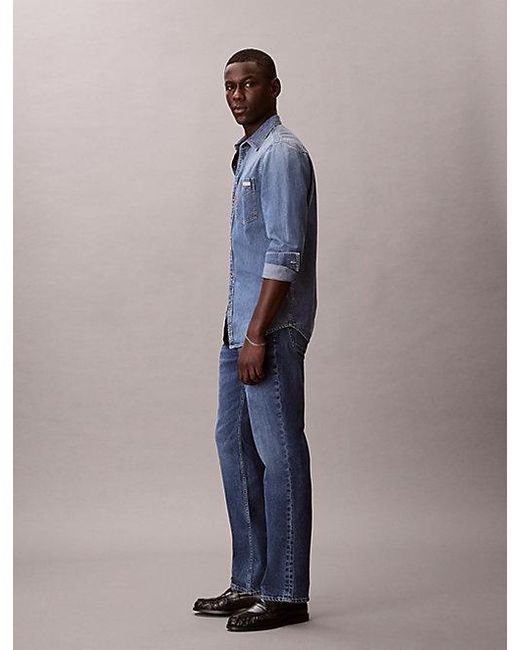 Calvin Klein Blue Jeans Slim Fit Jeans for men
