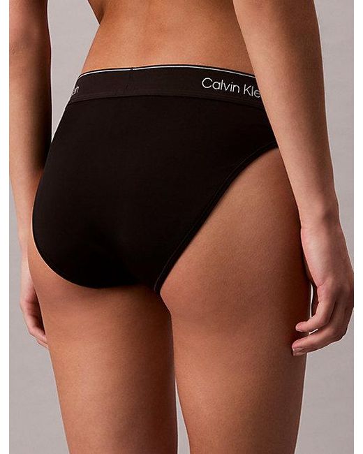 Calvin Klein Black Bikini Bottoms Ck Icon