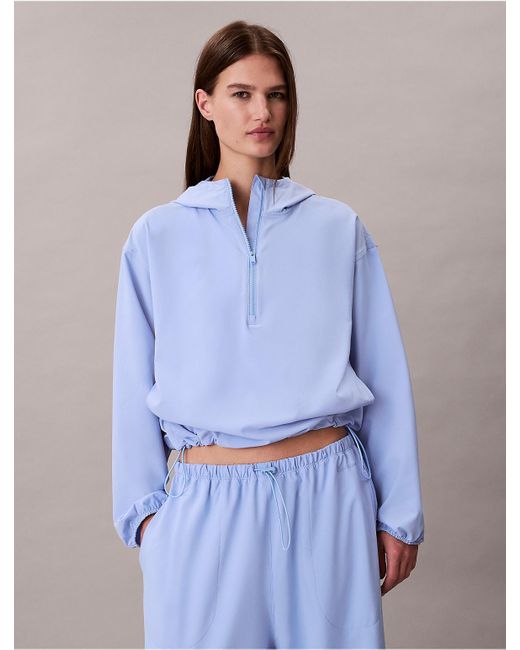 Calvin Klein Blue Calvin Klein Woven Parachute Jacket