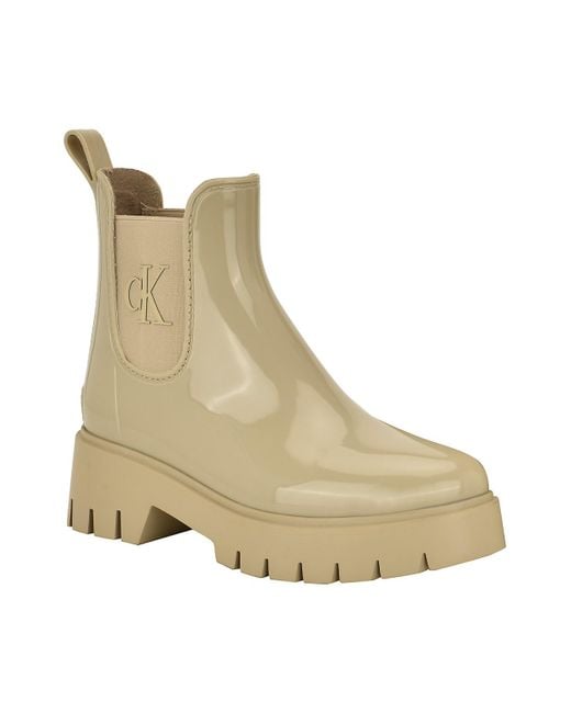 Calvin Klein Natural Wende Rain Boot