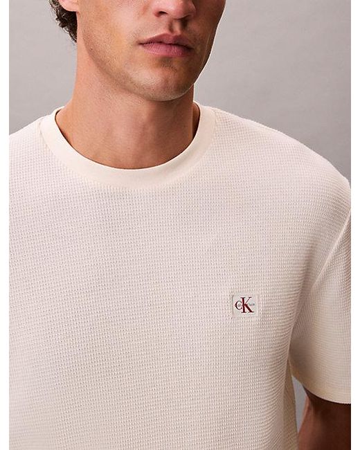 Calvin Klein Multicolor T-Shirt With Lozenges Calico for men