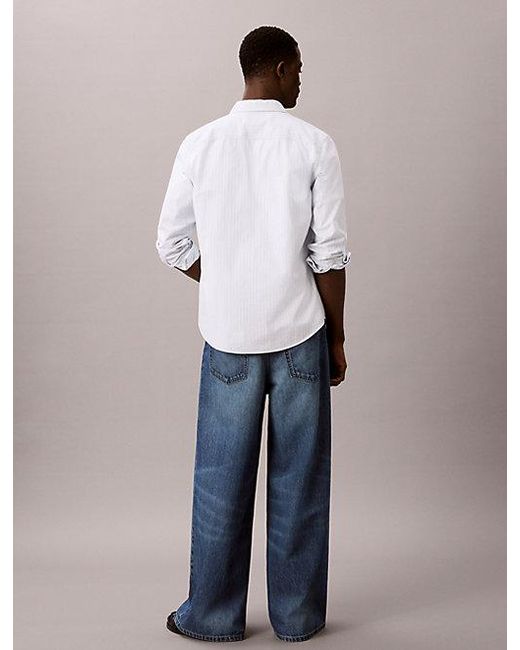 Calvin Klein Blue Jeans Extreme Baggy Jeans for men