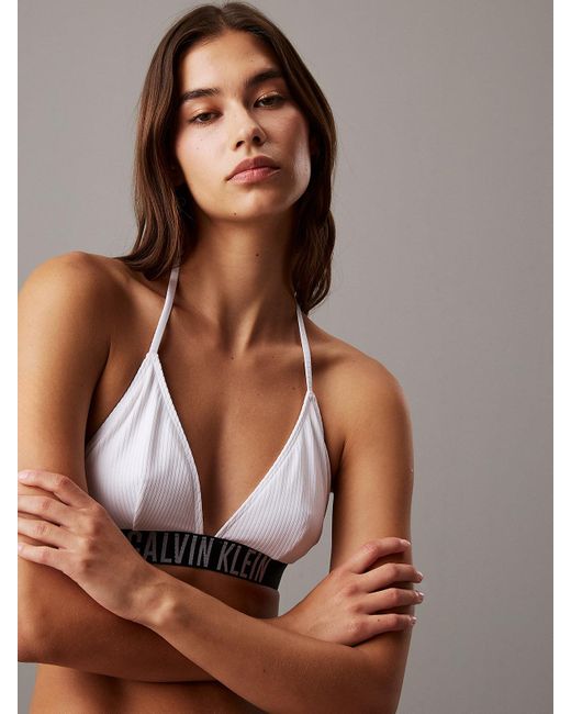 Bas De Bikini Brésilien Calvin Klein en coloris Brown