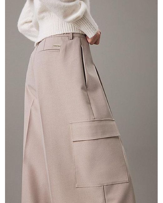 Calvin Klein Brown Lässige, Maßgenaue Cargohose