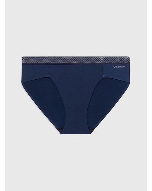 Calvin Klein Blue Slip - Seductive Comfort