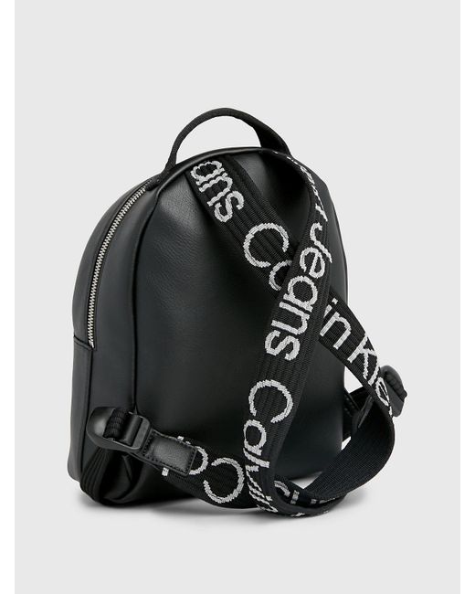 Calvin Klein Black Mini Round Backpack