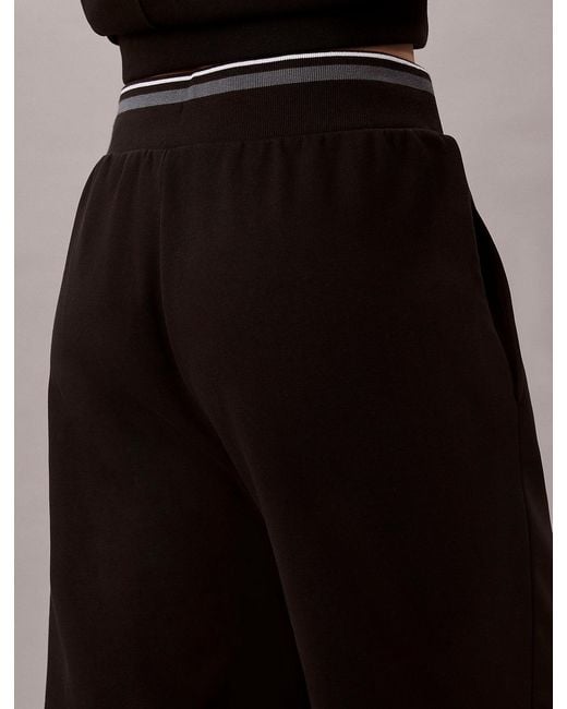 Calvin Klein Black French Terry Joggers