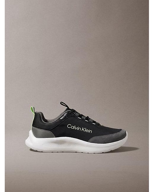 Calvin Klein Brown Ck Curve Lightweight Runner Trainers for men