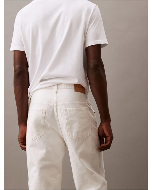 Calvin Klein Natural Japanese Kurabo 90s Loose Fit Jeans for men