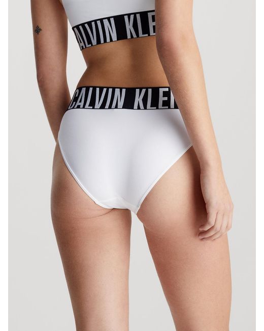Calvin Klein White Bikini Briefs - Intense Power