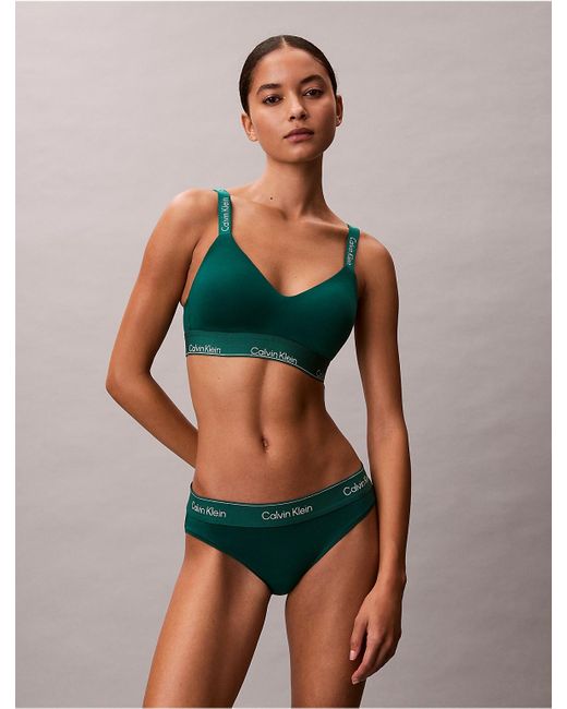 Calvin Klein Multicolor Icon Cotton Modal Lightly Lined Bralette