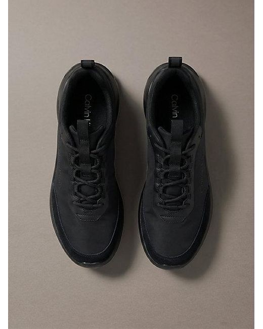 Calvin Klein Brown Ck Curve Lightweight Runner Trainers for men