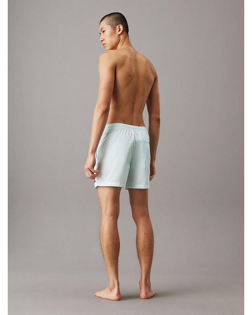 Short De Bain Mi-Long Avec Cordon De Serrage Calvin Klein pour homme en coloris Multicolor
