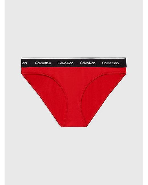 Calvin Klein Red Bikinihosen - CK Meta Legacy
