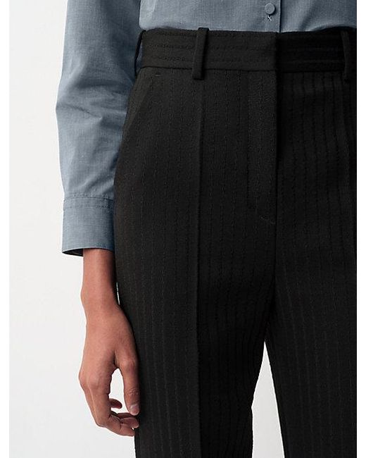 Calvin Klein Gray Lucia Slim Trousers