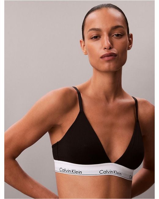 Calvin Klein Multicolor Lightly Lined Triangle Bralette