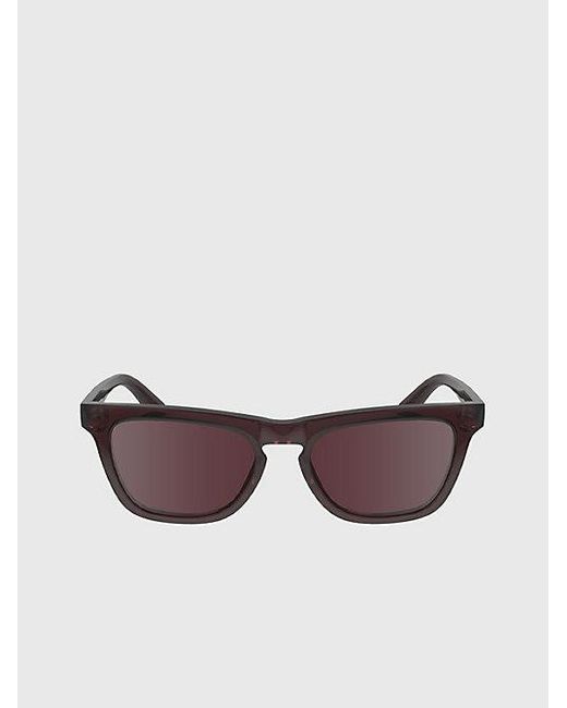 Calvin Klein Purple Butterfly Sunglasses