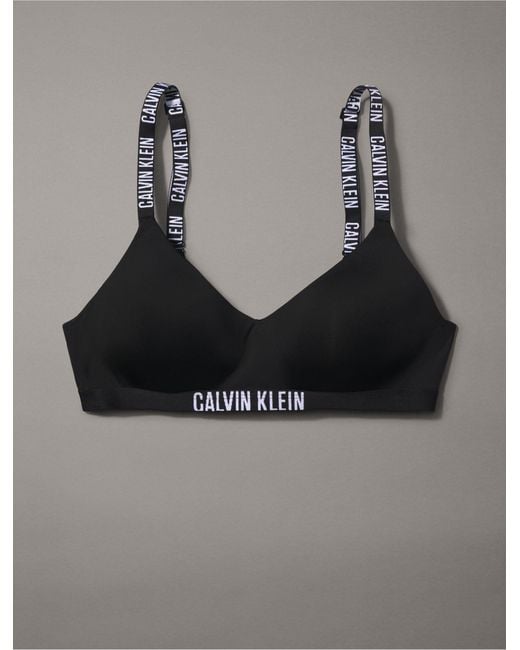 Calvin Klein Black Intense Power Micro Lightly Lined Bralette