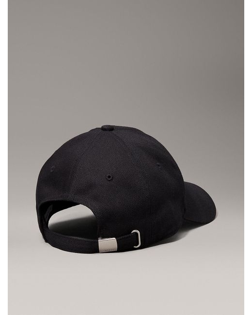 Calvin Klein Black Twill Cap for men