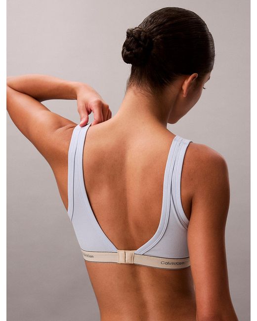 Calvin Klein Multicolor Lightly Lined Triangle Bralette